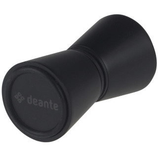 UCHWYT OKRĄGŁY DO DRZWI KABIN, NERO, GRUBOŚĆ SZYBY: 4 - 10 MM, (SERIA KERRIA PLUS), Z LOGO  XKCK3HN00