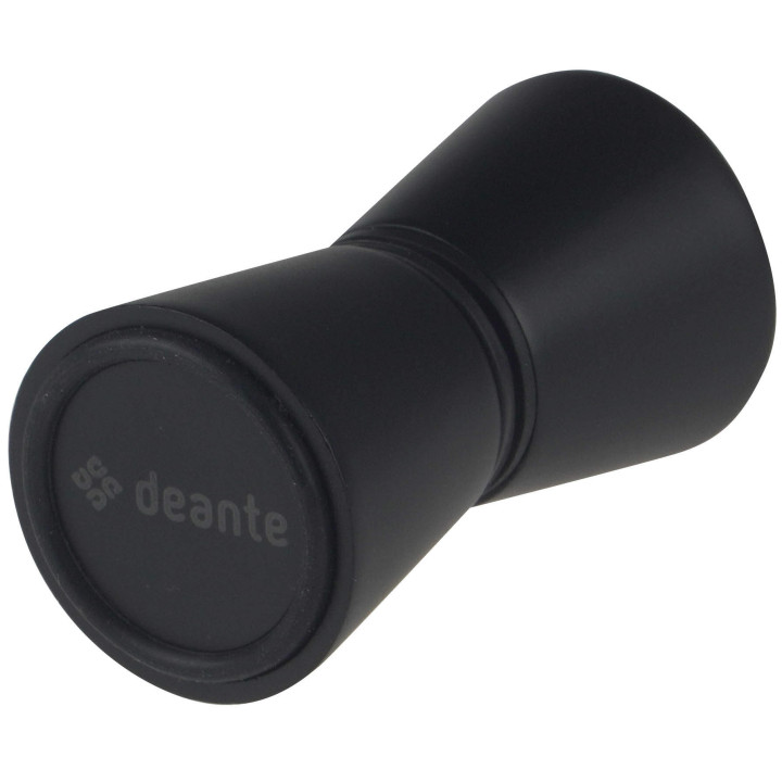 UCHWYT OKRĄGŁY DO DRZWI KABIN, NERO, GRUBOŚĆ SZYBY: 4 - 10 MM, (SERIA KERRIA PLUS), Z LOGO  XKCK3HN00