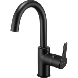 BAT. ARNIKA NERO UMYWALKOWA STOJĄCA Z WYLEWKĄ "U" Z KORKIEM CLICK-CLACK OKR. Z PRZE.  BQA_N24M