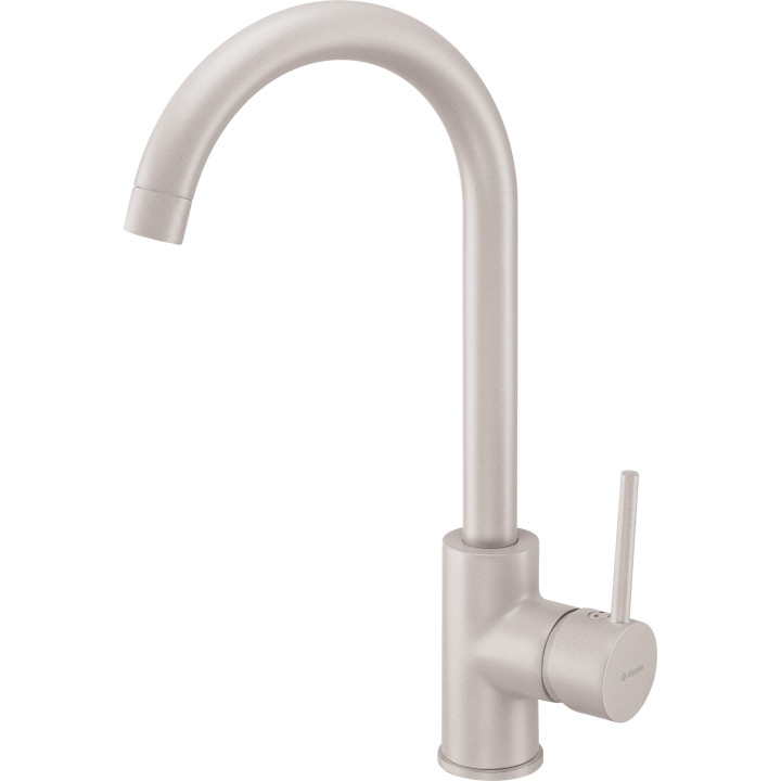 BAT. NEMEZJA BEŻOWY GRANIT ZLEWOZMYWAKOWA Z WYLEWKĄ "U" BEN_562M