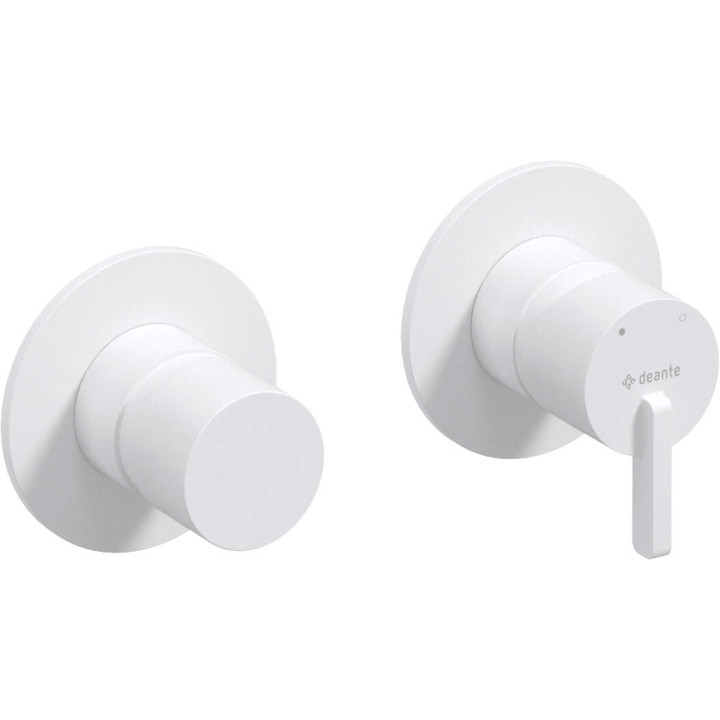 BAT. SILIA BIANCO NATRYSKOWA PODTYNKOWA POZIOMA Z PRZEŁĄCZNIKIEM NATRYSKU  BQS_A46P