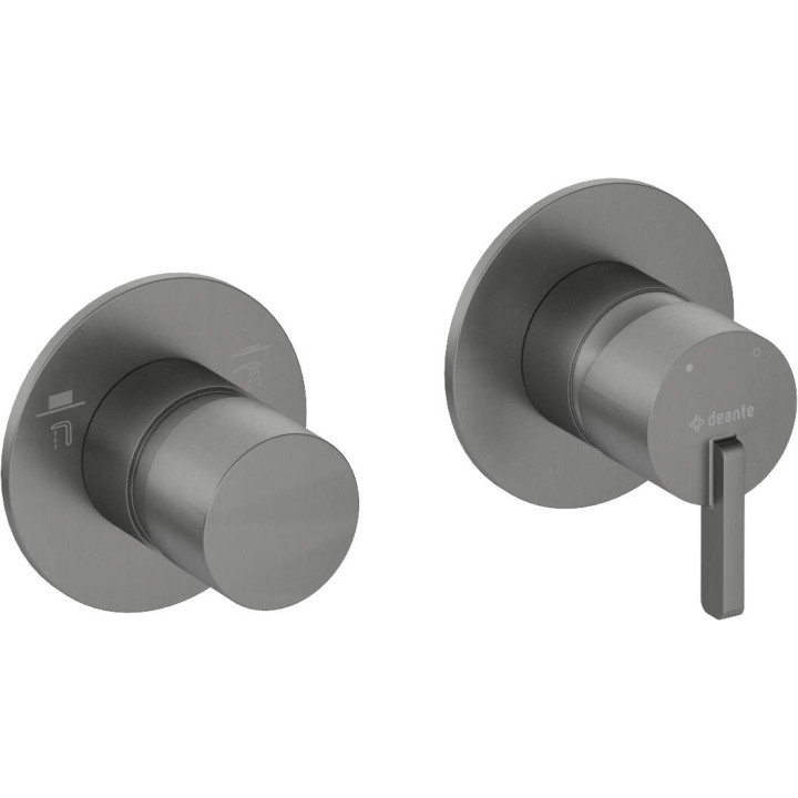 BAT. SILIA TITANIUM NATRYSKOWA PODTYNKOWA POZIOMA Z PRZEŁĄCZNIKIEM NATRYSKU  BQS_D46P