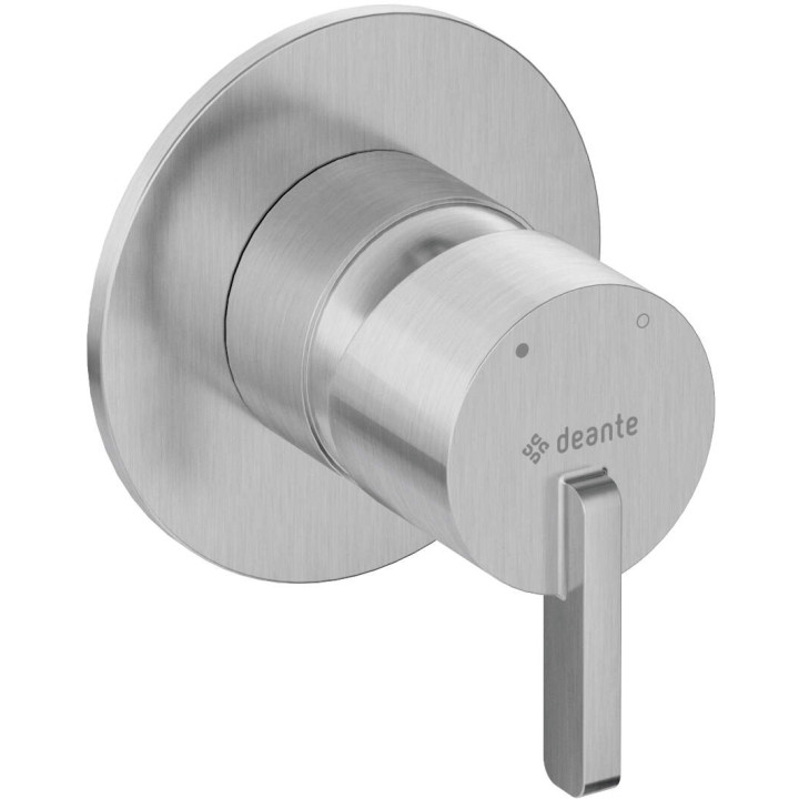 BAT. SILIA STAL SZCZOTKOWANA NATRYSKOWA PODTYNKOWA BEZ PRZEŁĄCZNIKA NATRYSKU  BQS_F44L