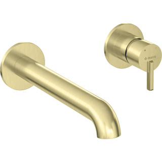 BATERIA UMYWALKOWA SILIA PODTYNKOWA ZŁOTO SZCZOTKOWANE BQS_R54L