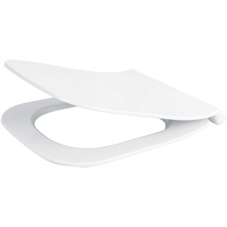 DESKA WOLNOOPADAJĄCA DO MISKI HIACYNT NEW BIAŁA - NOWOŚĆ  CDY_6SOZ