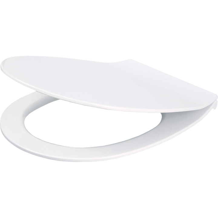 DESKA WOLNOOPADAJĄCA DO MISKI SILIA BIAŁA - NOWOŚĆ  CDL_6SOZ