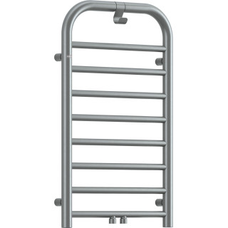 GRZEJNIK SILIA STALOWY MAT, 850X500  AGI_FG31