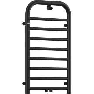 GRZEJNIK SILIA CZARNY MAT, 850X500 MM  AGI_NG31