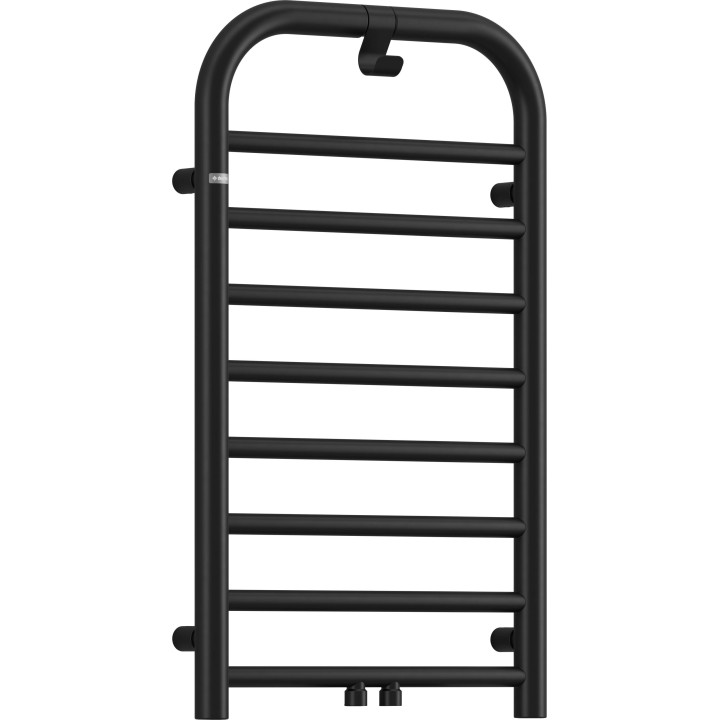 GRZEJNIK SILIA CZARNY MAT, 850X500 MM  AGI_NG31