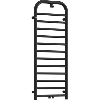 GRZEJNIK SILIA CZARNY MAT, 1210X500 MM  AGI_NG41