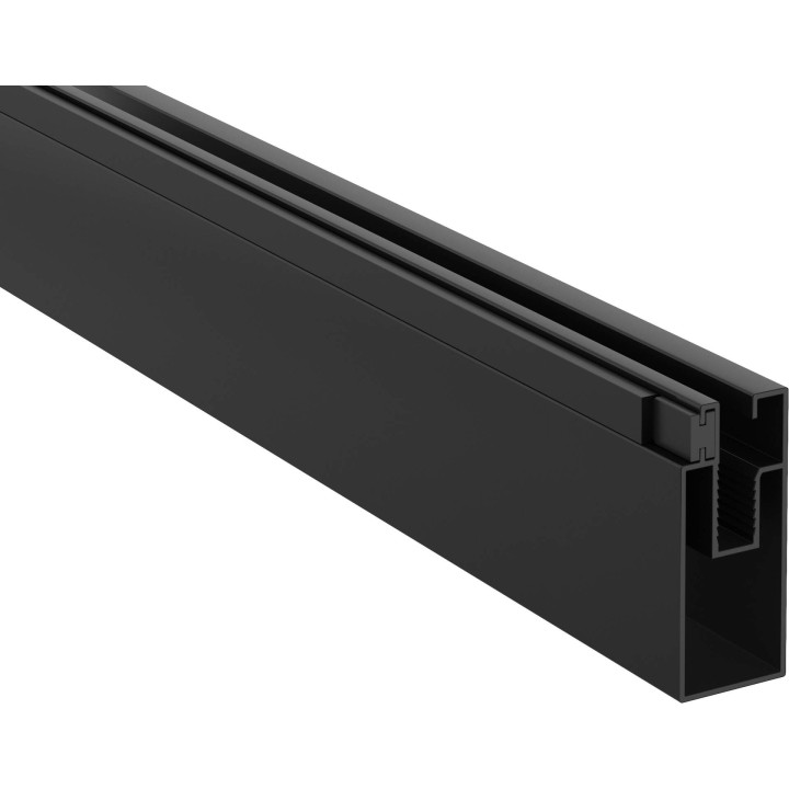 PROFIL KERRIA PLUS DO DRZWI PRZESUWNYCH + WALK-IN NERO KTS_NP1X