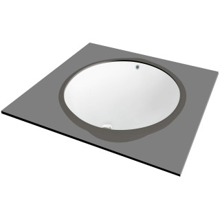 UMYWALKA ALPINIA BIAŁA PODWIESZANA 330x430 MM  CGA_6U5U