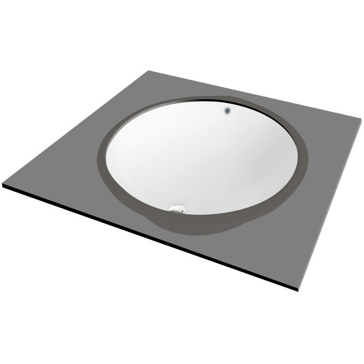 UMYWALKA ALPINIA BIAŁA PODWIESZANA 330x430 MM  CGA_6U5U