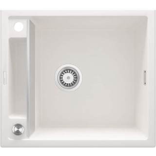 ZLEW. MAGNETIC ALABASTER GRANIT 1K 560X500X219MM, 3,5" + OSPRZĘT SPACE SAVER  ZRM_A103