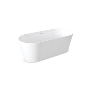 SOME GLOW WANNA WOLNOSTOJĄCA 1500X750X575 AKRYLOWADM938-1500T BIAŁA POŁYSK+KOREK KLIK KLAK BIAŁY POŁYSK DR01WH*