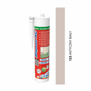 MAPESIL AC SILIKON 310ML. 123 ARKTYCZNY BIAŁY