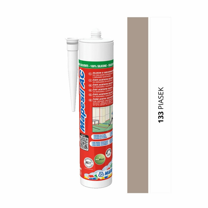 MAPESIL AC SILIKON 310ML. 133 PIASEK
