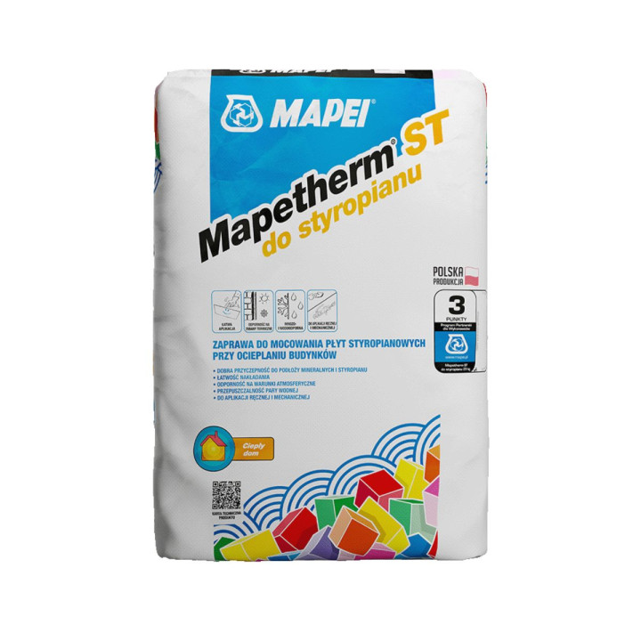 KLEJ MAPETHERM ST DO STYROPIANU 25KG. MAPEI