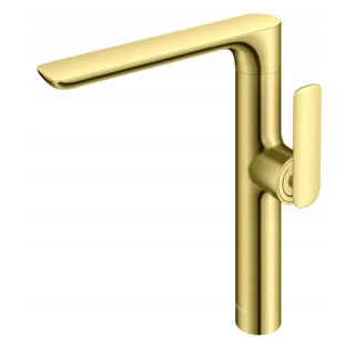 BATERIA KUCHENNA EXPERIENCE GOLD BRUSHED Z OBROTOWĄ WYLEWKĄ DQB146EGD