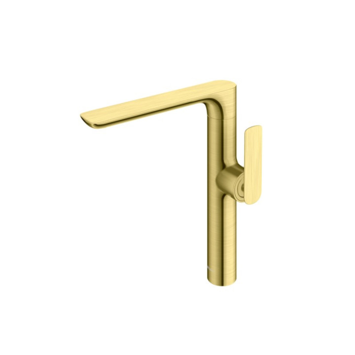 BATERIA KUCHENNA Z OBROTOWĄ WYLEWKĄ EXPERIENCE GOLD BRUSHED QB146EGDB