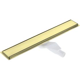 ODPŁYW LINIOWY ODWRACALNY ZŁOTO SZCZOTKOWANE RUSZT POD PŁYTKI/PEŁNY DŁUGOŚĆ 90 CM, SYFON  KOS_R09D