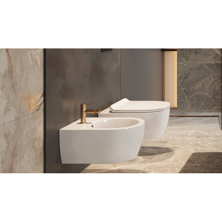 PI BATERIA BIDETOWA STOJĄCA, MIEDZIANY SZCZOTKOWANY AREX.1203CB