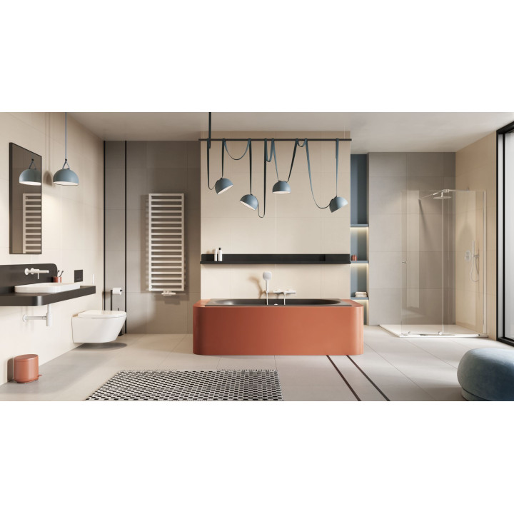 BREGO GRZEJNIK ŁAZIENKOWY 91X50 CM, CAPPUCCINO GREX.BR91.CA