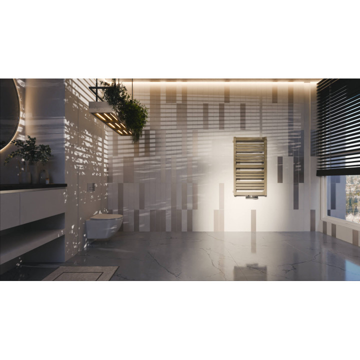 CONTI GRZEJNIK ŁAZIENKOWY 89X50 CM, CAPPUCINO MAT GREX.CO89.CA