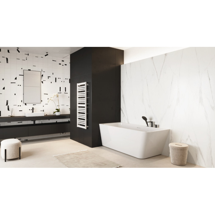 CONTRI GRZEJNIK ŁAZIENKOWY 121x50CM,BIAŁY  MAT GREX.CO121.WH
