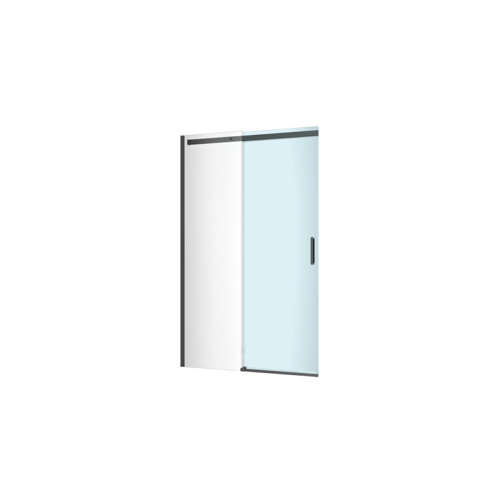 ROLS DRZWI PRZESUWNE 120x120CM CZARNY 1/2 KAEX.2612.1200.LP1/2.BL