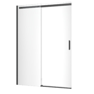 ROLS DRZWI PRZESUWNE140X200CM CZARNY 1/2  KAEX.2612.1400.LP1/2.BL