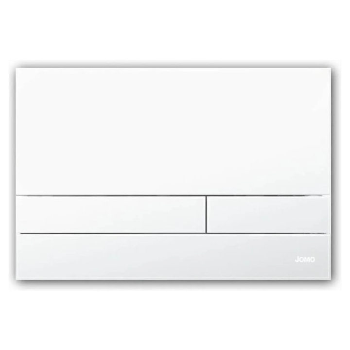 PRZYCISK EXCLUSIVE 2.0 BIAŁY/CHROM MATOWY 167-34000130-00