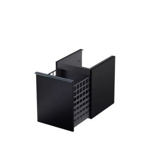 ETNA-SZAFKA NISKA BOCZNA 40CM., JEDNA SZUFLADA  KOLOR: CZARNY MAT , BEZ UCHWYTÓW OR52-SN1S-40-8