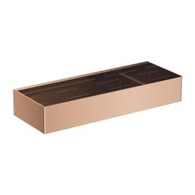 ART CERAM COGNAC UMYWALKA NABLATOWA 42X16 CM, BLACK COL001