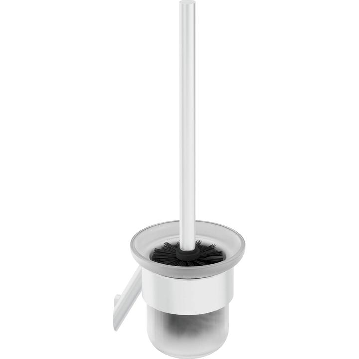 SILIA SZCZOTKA WC Z POJEMNIKIEM, WISZĄCA, BIANCO  ADI_A711