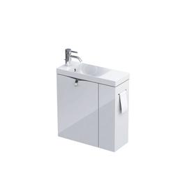 SILIA SZCZOTKA WC Z POJEMNIKIEM, WOLNOSTOJĄCA, ZŁOTO SZCZOTKOWANE  ADI_R712