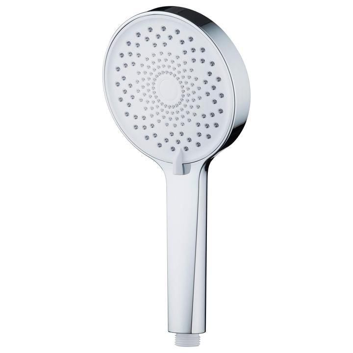 SŁUCHAWKA NATRYSKOWA OKRĄGŁA ALPINIA 3-FUNKCYJNA CHROM - NOWOŚĆ  NGA_05RS