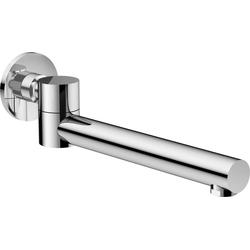 CASCADA CHROM WYLEWKA OKRĄGŁA SKŁADANA 245 MM NAC_087K