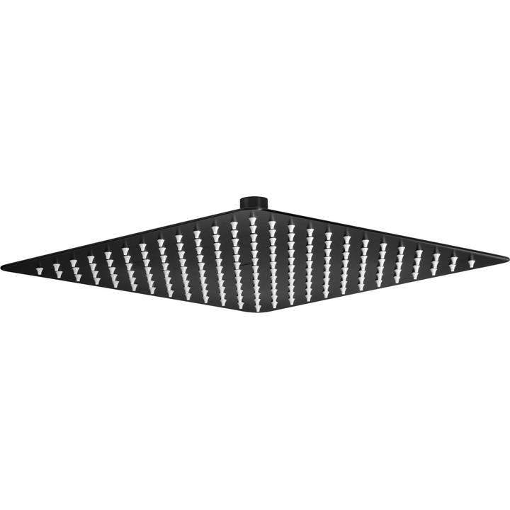 CASCADA NERO GŁOWICA NATRYSKOWA STALOWA KWADRATOWA 250x250 MM  NAC_202K