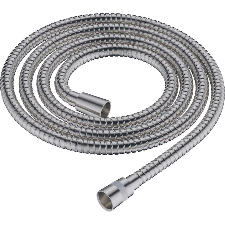 WĄŻ NATRYSKOWY DEANTE STAL SZCZOTKOWANA, STALOWY 150 CM  NDA_F53W