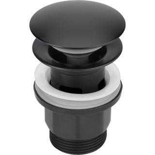CLICK-CLACK NERO OKRĄGŁY Z PRZELEWEM  NHC_N10P