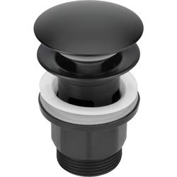 CLICK-CLACK NERO OKRĄGŁY Z PRZELEWEM  NHC_N10P