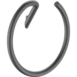 SILIA WIESZAK NA RĘCZNIK, ŚCIENNY OKRĄGŁY, TITANIUM ADI_D611