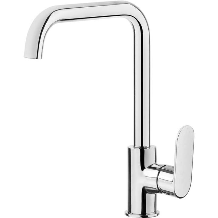 BAT. ALPINIA CHROM ZLEWOZMYWAKOWA Z PROSTOKĄTNĄ WYLEWKĄ B7BGA_063M