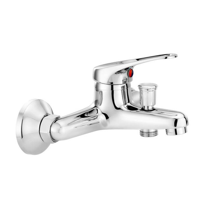 BAT. LOBO CHROM WANNOWA ŚCIENNA BEZ ZESTAWU NATRYSKOWEGO   B7BYU_010M