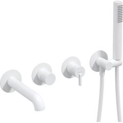 BAT. SILIA BIANCO WANNOWA 4-OTWOROWA PODTYNKOWA  BQS_A18P