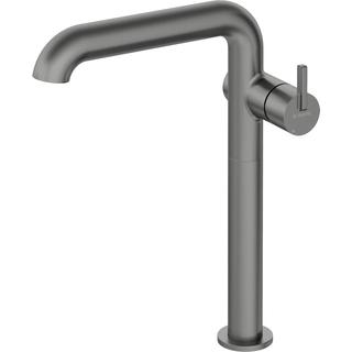 BATERIA UMYWALKOWA SILIA Z PROSTĄ WYLEWKĄ WYSOKA TITANIUM BQS_D24K