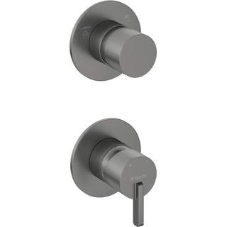 BAT. SILIA TITANIUM NATRYSKOWA PODTYNKOWA Z PRZEŁĄCZNIKIEM NATRYSKU  BQS_D44P