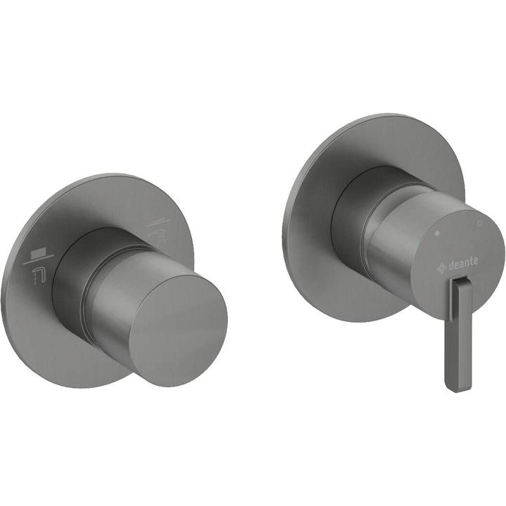 BAT. SILIA TITANIUM NATRYSKOWA PODTYNKOWA POZIOMA Z PRZEŁĄCZNIKIEM NATRYSKU  BQS_D46P