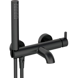 BATERIA WANNOWA SILIA NERO Z KOMPLETEM NATRYSKOWYM BQS_N11M